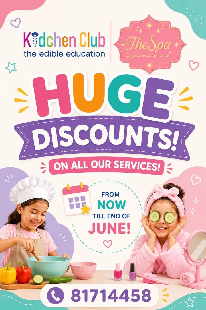 HUGE DISCOUNTS on all services till end of June
